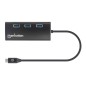 Manhattan Usb-C Dock/Hub With Card